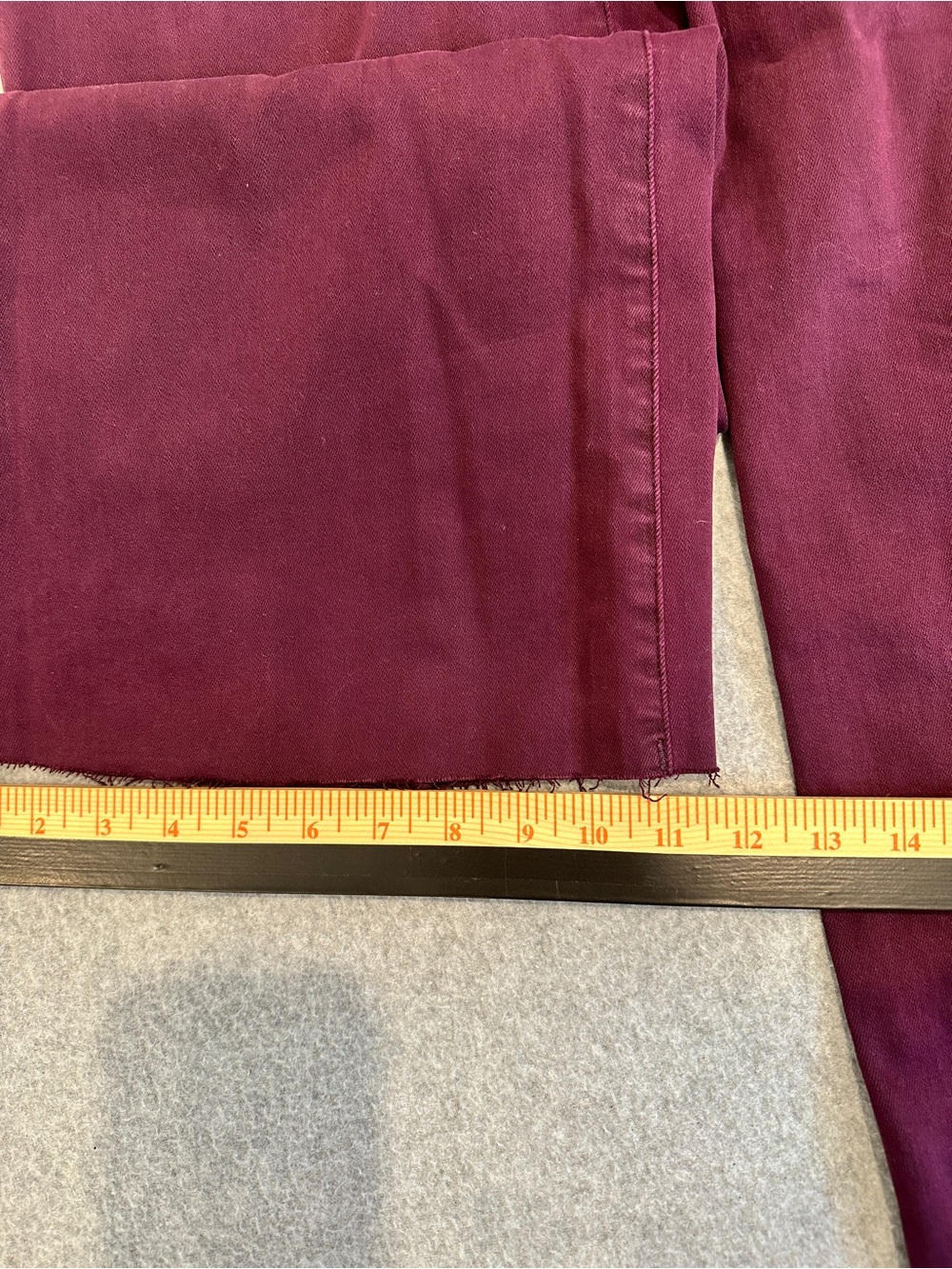 Dear John Wide-Leg Fiona Jeans in Plum Color - Picture 6 of 10